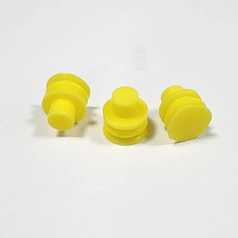 2,6 mm żółta silikonowa wtyczka uszczelniająca